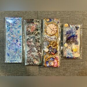 Waterproof PET Tape cute, lovely,Flower, journal sticker, Notebook, hand account